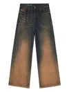 Diesel Navy Blue 1996 D-sire Jeans In Multi