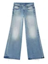 Diesel 1978 D-akemi 09h95 Bootcut Jeans In Blue