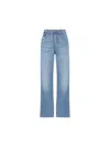 Diesel Stone-washed Logo-patch Jeans In Blue