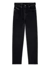 Diesel Jeans With Belt Loops In Black