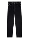 Diesel Jeans With Belt Loops In Black
