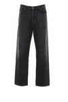 Diesel Logo-patch Jeans In Black