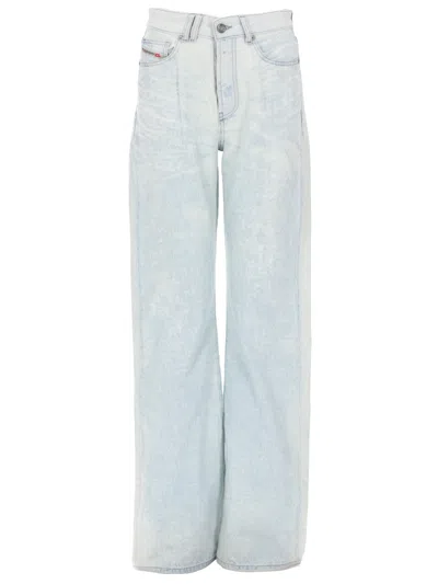 Diesel Jeans "1971 D-sent" Regular Fit In Blue