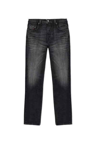 Diesel 1985 Larkee Straight-leg Jeans In Black
