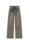 Diesel 1978 D-akemi Bootcut Flared Jeans Medium In Sabbia