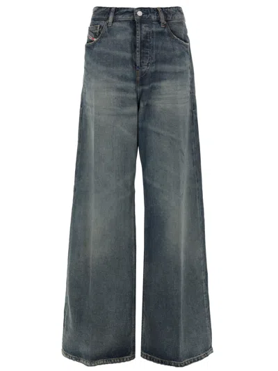 Diesel 1996 D-sire Relaxed Fit Jeans For Women In Black