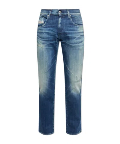 DIESEL D-STRUKT DISTRESSED JEANS