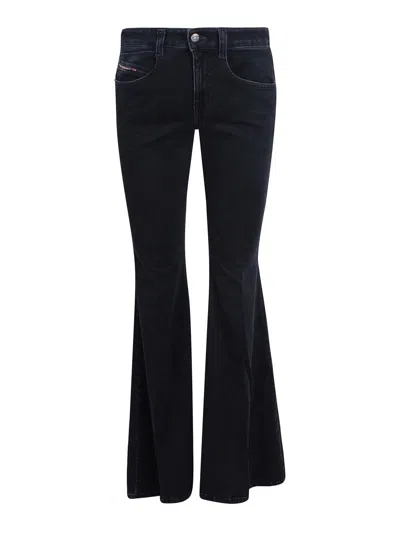 Diesel Jeans Flare 1970 D-bleess In Blue