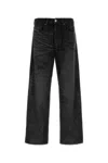 Diesel Gray Relaxed 2001 D-macro Jeans In Black