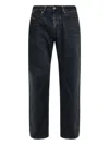Diesel 1980 Five-pocket Trousers Featuring Belt Loops In Black
