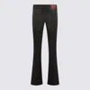 Diesel Grey Cotton Denim Jeans In Green