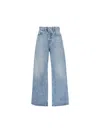 Diesel 1996 D-sire 09i29 Low-rise Wide-leg Jeans In Blue