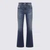 Diesel Straight Fit Trousers Belt Loops In Blue