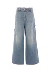Diesel Utility-pocket Cotton Jeans In Blue