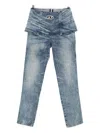 Diesel D-hourjian-fsh1 Pantaloni Clothing In Blue