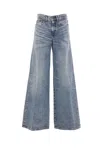 Diesel 1978 D-akemi-fsh Denim Trousers In Blue