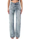Diesel Light Blue Regular Jeans 1971 D-sent 068ty In Blue