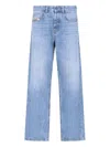 Diesel "2001 D-macro 09i29" Straight Jeans In Blue