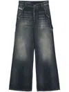 DIESEL DIESEL LOW-RISE DENIM JEANS