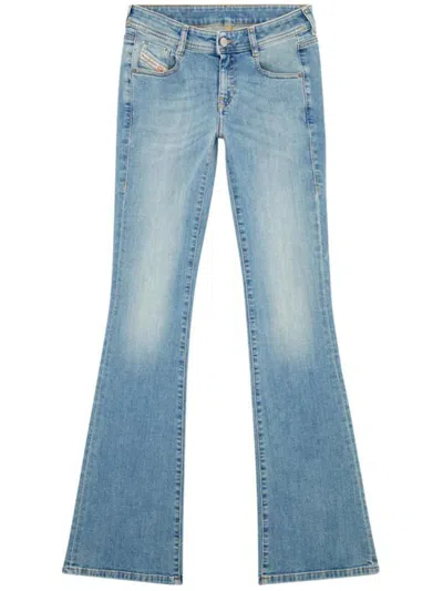 Diesel 1969 D-ebbey L.32 Pants Clothing In Blue