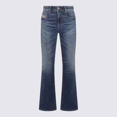 DIESEL JEANS BLUE AND GREEN