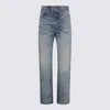 Diesel Women 1971 D-sent Jeans With Distressed Effect In Blue