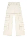 Diesel Women's D-sire Cargo Leggings In Blue
