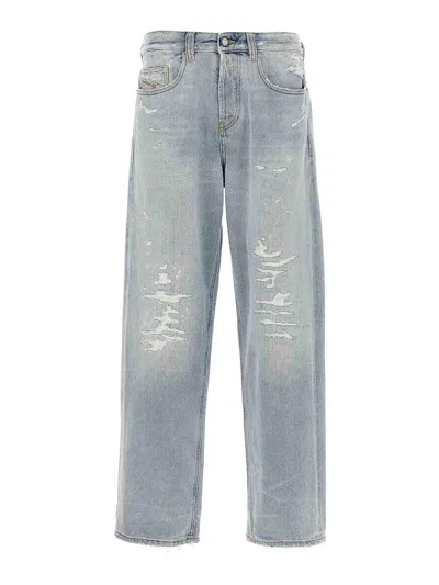 Diesel 2001 D-macro Jeans In Blue