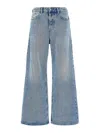 Diesel 1996 D-sire Wide-leg Jeans In Light Blue