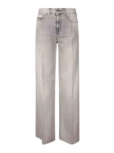 DIESEL JEANS BOOT-CUT - BLANCO