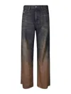 Diesel 1996 D-sire Jeans In Medium Blue With Faded Effect Women