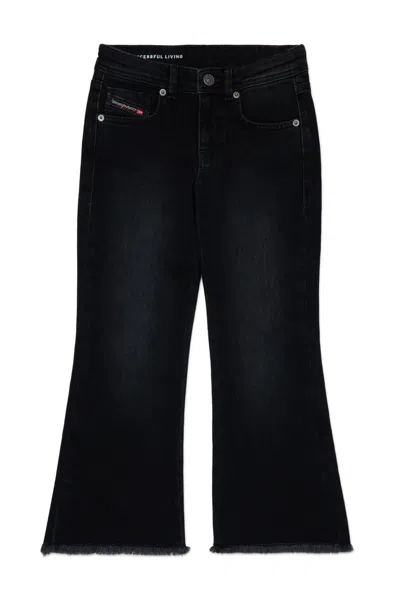 DIESEL BLACK SHADED BOOTCUT JEANS