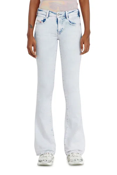 Diesel Bootcut Jeans Low Waist 1969 D-ebbey In Blue