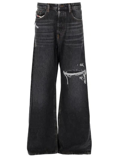 Diesel Jeans "d Rise" In Black