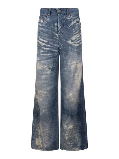 Diesel Jeans Boot-cut - Azul In Blue