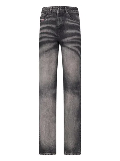 Diesel Jeans "d-heel" In Animal Print