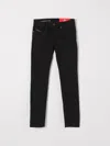 Diesel Pants  Kids Color Grey In Black
