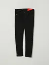 Diesel Pants  Kids Color Grey In Black
