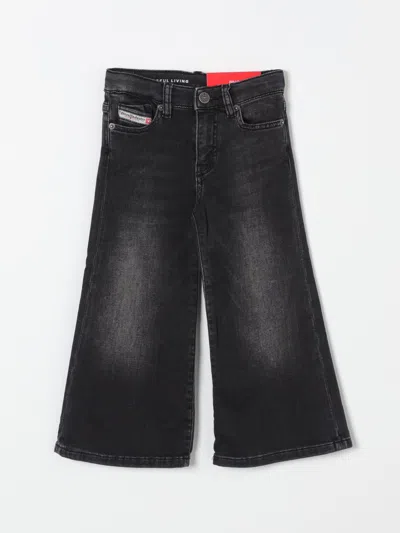 Diesel Jeans  Kids Color Black In Schwarz