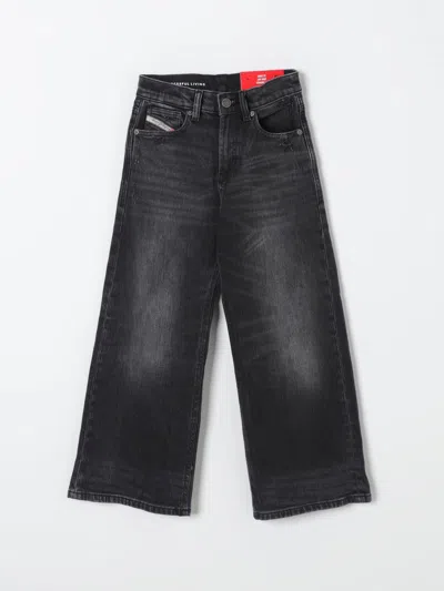 Diesel Kids' Jeans  Kinder Farbe Schwarz