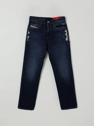 Diesel Jeans  Kids Color Denim In Blue
