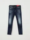 Diesel Jeans  Kids Color Denim In Blue