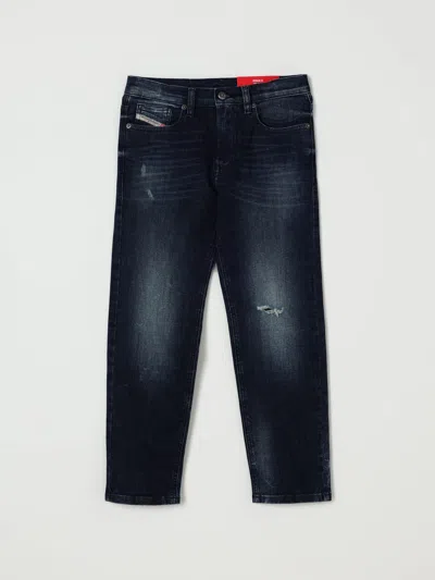 Diesel Jeans  Kids Color Denim In Blue