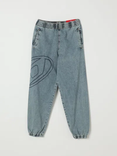 Diesel Jeans  Kids Color Denim In Blue