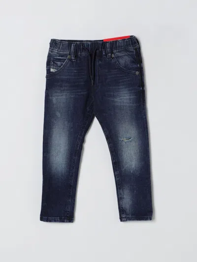 Diesel Jeans  Kids Color Denim In Blue