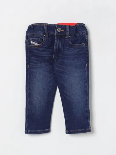 Diesel Jeans  Kids Color Denim In Blue
