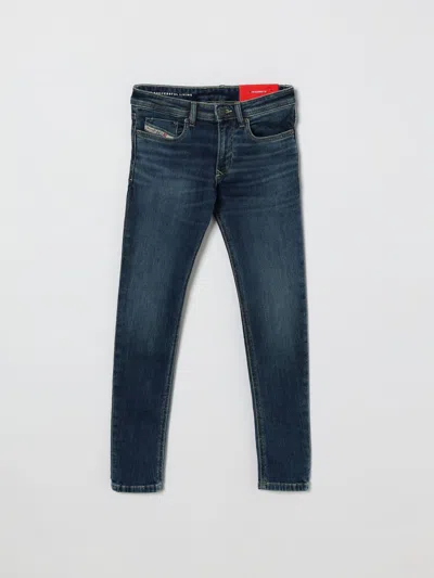 Diesel Jeans Kids  In Blue