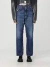 Diesel Jean Droit In Blau