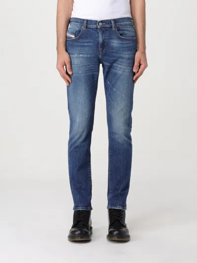 Diesel D-buck Bootcut Jeans In Blue