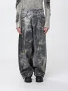 Diesel Jeans  Men Color Grey In Gray